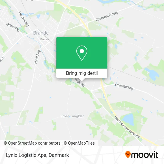 Lynix Logistix Aps kort
