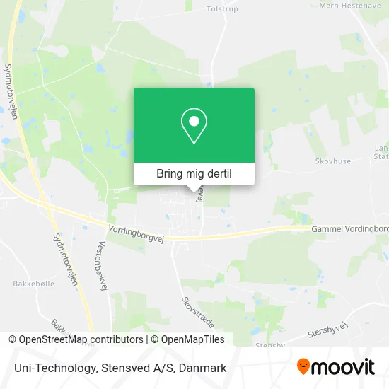 Uni-Technology, Stensved A/S kort