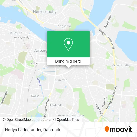 Norlys Ladestander kort