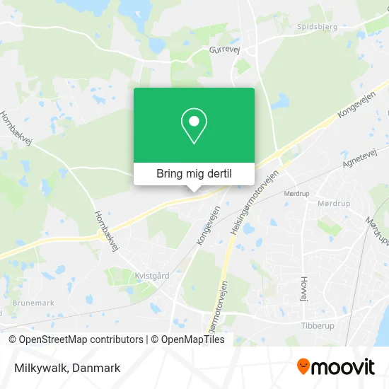 Milkywalk kort