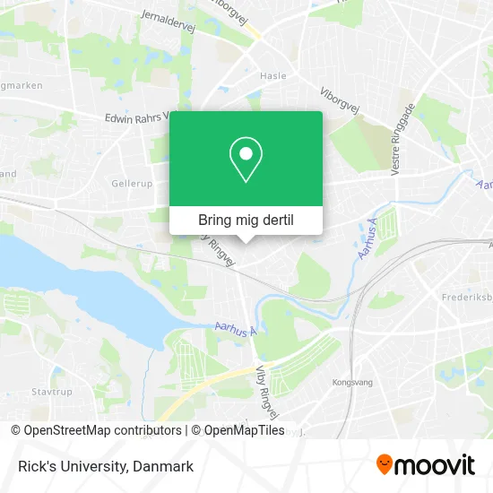 Rick's University kort