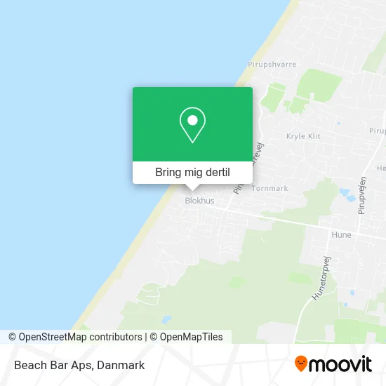 Beach Bar Aps kort