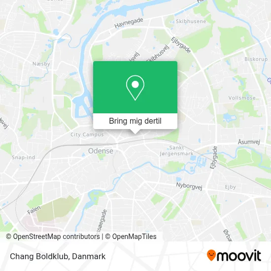 Chang Boldklub kort