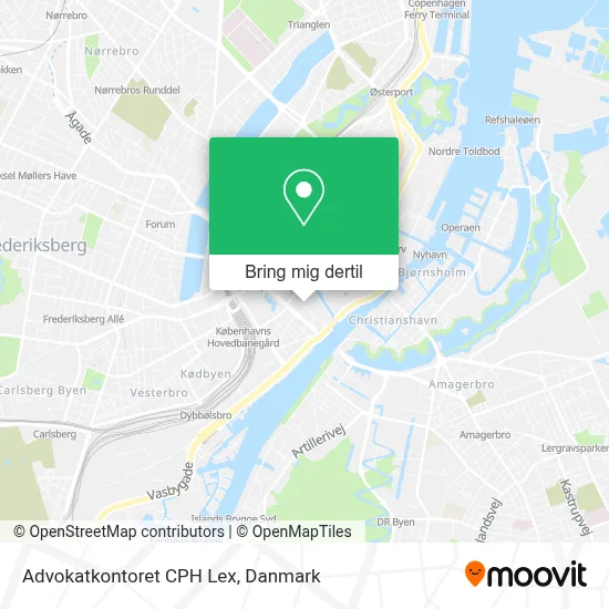 Advokatkontoret CPH Lex kort