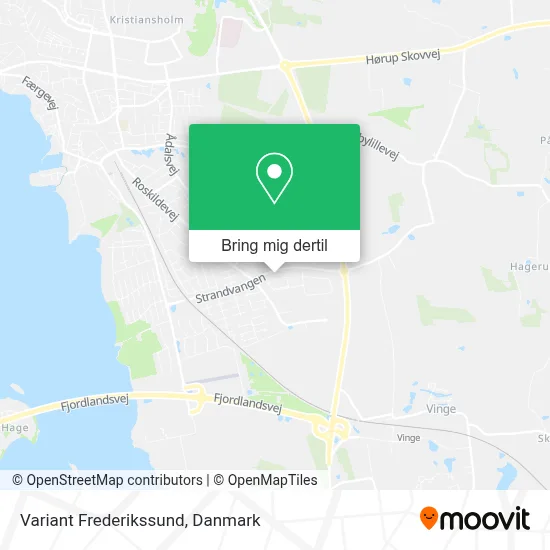 Variant Frederikssund kort
