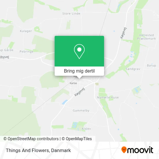 Things And Flowers kort
