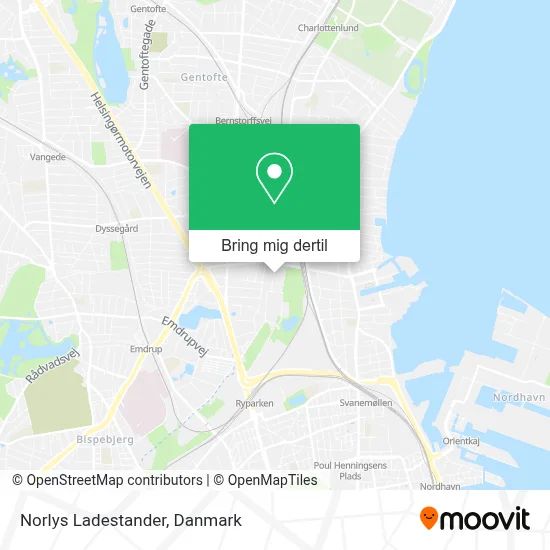 Norlys Ladestander kort