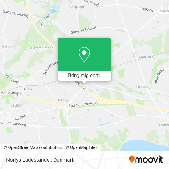 Norlys Ladestander kort