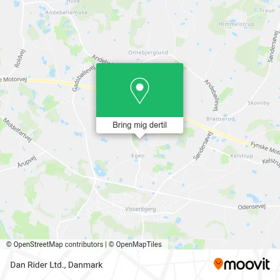 Dan Rider Ltd. kort
