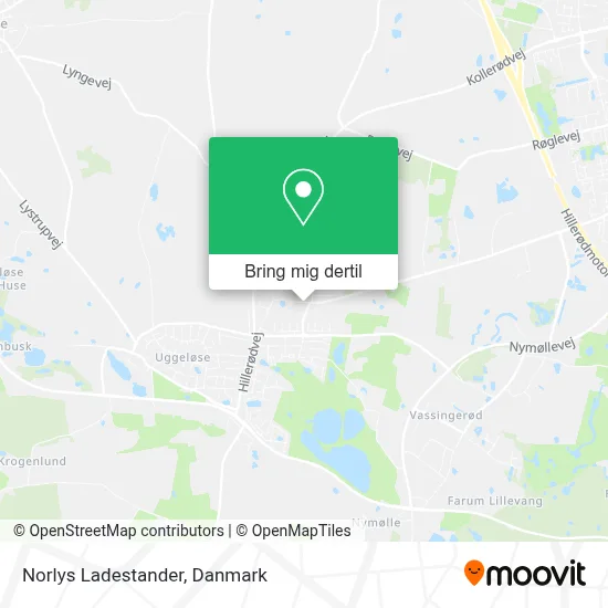 Norlys Ladestander kort