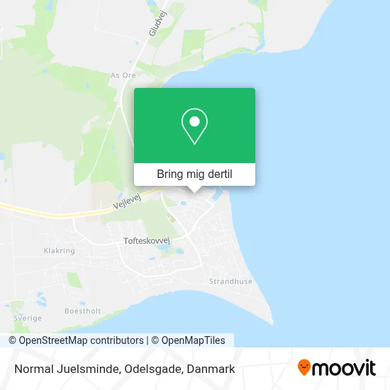 Normal Juelsminde, Odelsgade kort