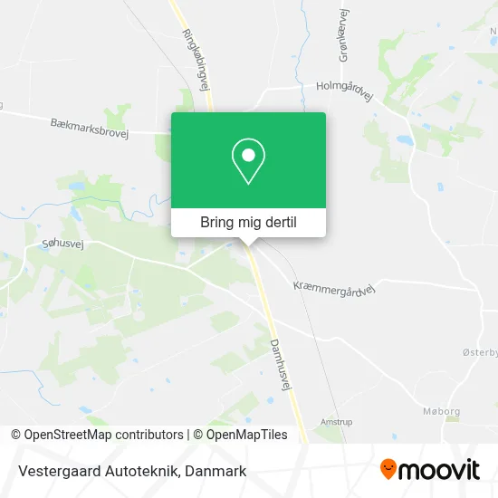Vestergaard Autoteknik kort