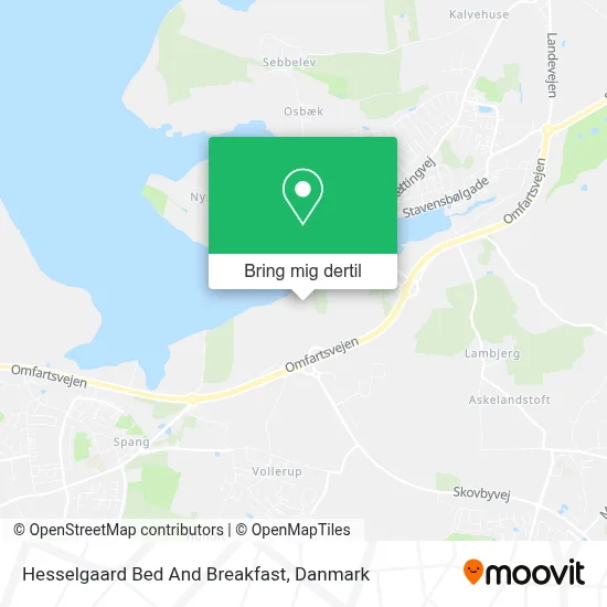 Hesselgaard Bed And Breakfast kort
