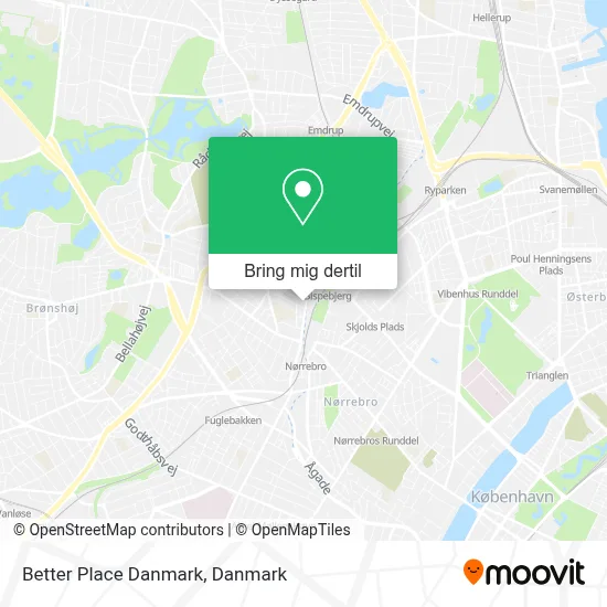 Better Place Danmark kort