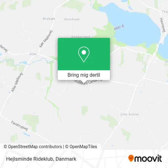 Hejlsminde Rideklub kort