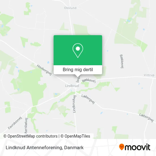 Lindknud Antenneforening kort
