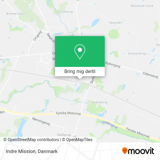 Indre Mission kort
