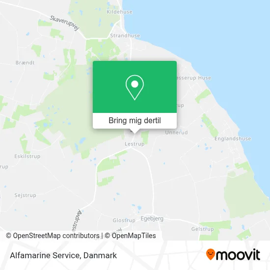 Alfamarine Service kort