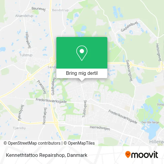 Kennethtattoo Repairshop kort