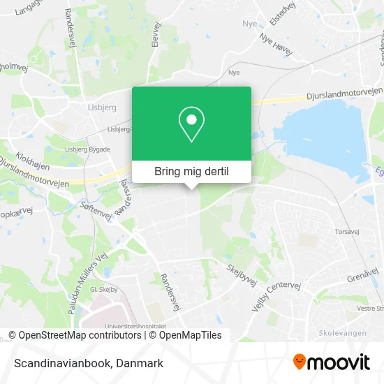 Scandinavianbook kort