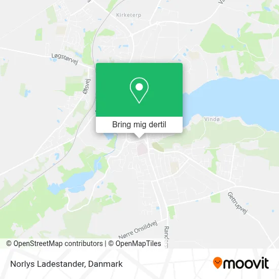 Norlys Ladestander kort