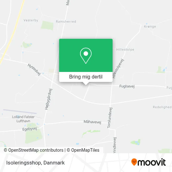 Isoleringsshop kort