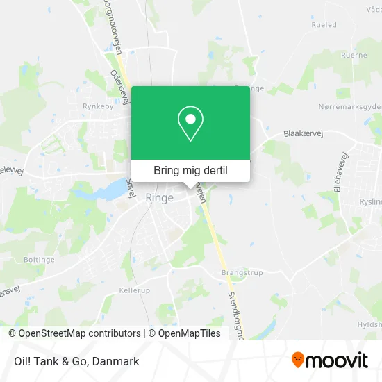 Oil! Tank & Go kort
