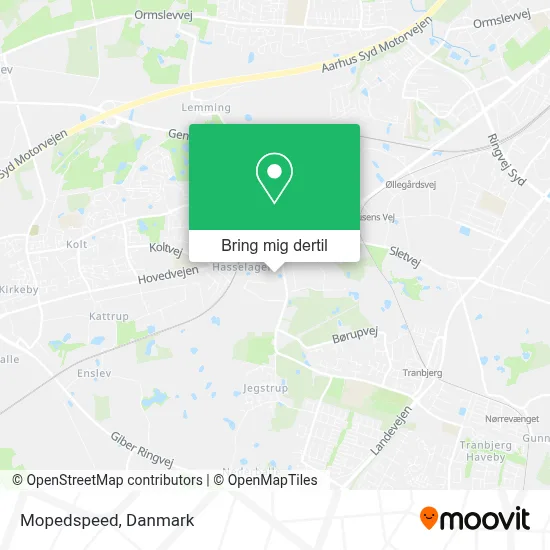Mopedspeed kort