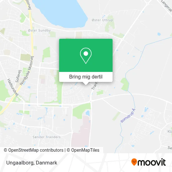 Ungaalborg kort