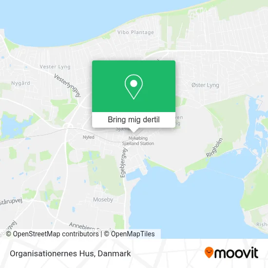 Organisationernes Hus kort