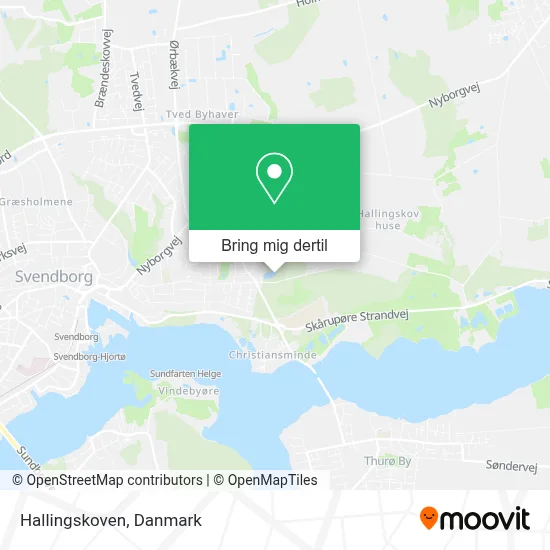 Hallingskoven kort