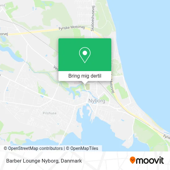 Barber Lounge Nyborg kort