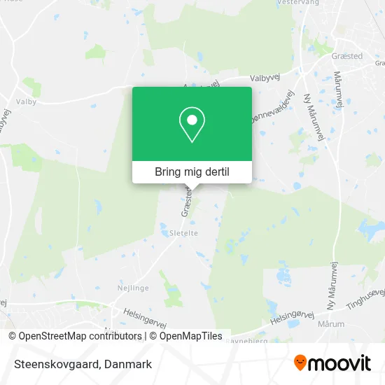 Steenskovgaard kort