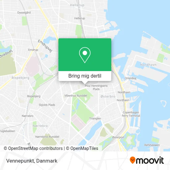 Vennepunkt kort