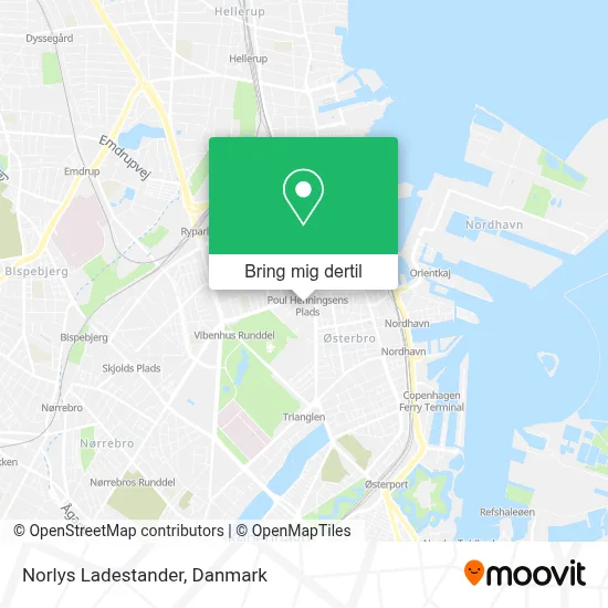 Norlys Ladestander kort