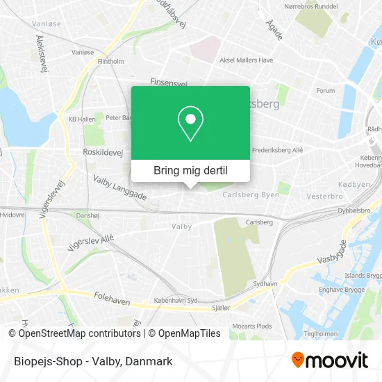 Biopejs-Shop - Valby kort