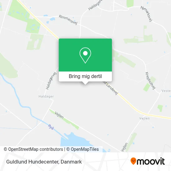 Guldlund Hundecenter kort
