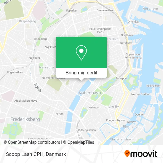Scoop Lash CPH kort