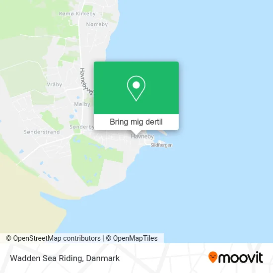 Wadden Sea Riding kort