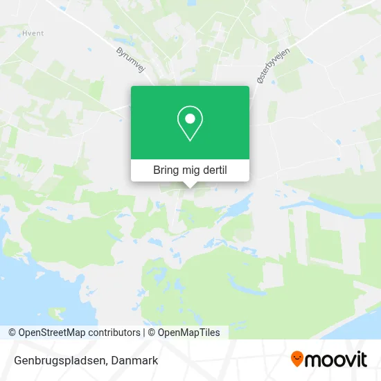 Genbrugspladsen kort