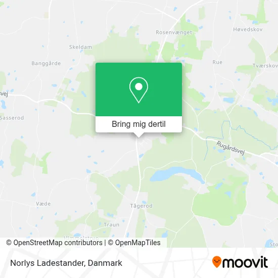 Norlys Ladestander kort