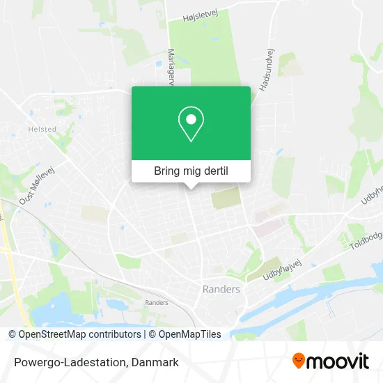 Powergo-Ladestation kort