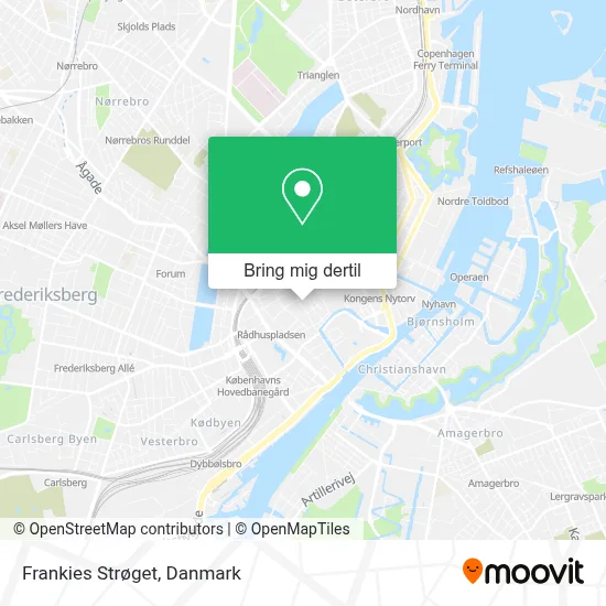 Frankies Strøget kort