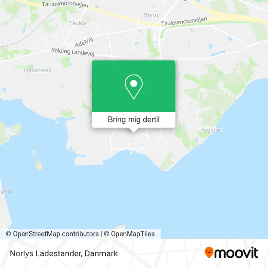 Norlys Ladestander kort