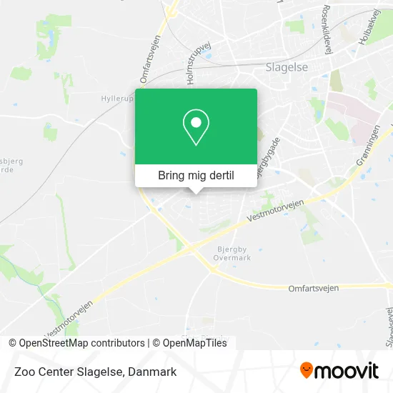 Zoo Center Slagelse kort