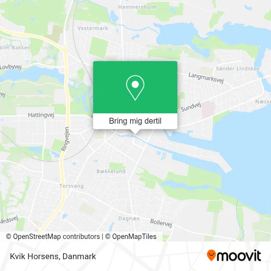Kvik Horsens kort