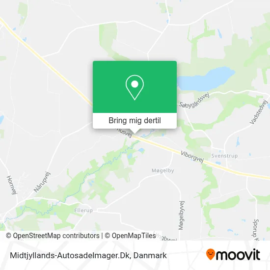 Midtjyllands-Autosadelmager.Dk kort