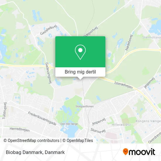Biobag Danmark kort