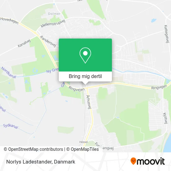 Norlys Ladestander kort
