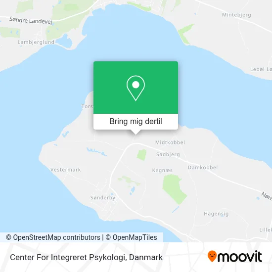 Center For Integreret Psykologi kort
